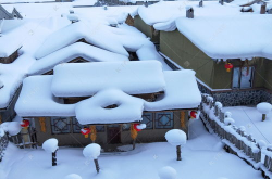 雪乡拍写真,捕捉冬日童话瞬间